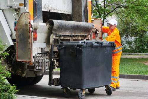 Professional office clearance team at work in Charlton